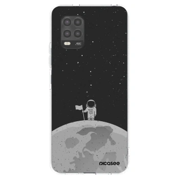 Picasee silikonowe przeźroczyste etui na Xiaomi Mi 10 Lite - Astronaut