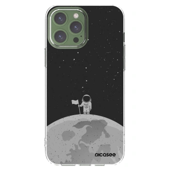 Picasee silikonowe przeźroczyste etui na Apple iPhone 13 Pro Max - Astronaut