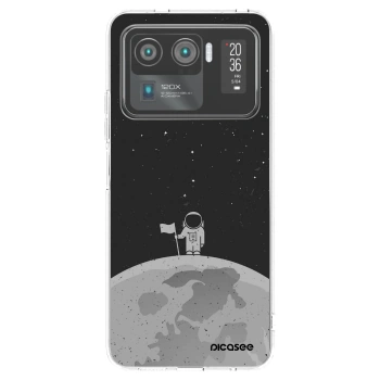 Picasee silikonowe przeźroczyste etui na Xiaomi Mi 11 Ultra - Astronaut