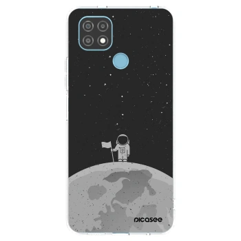 Picasee silikonowe przeźroczyste etui na Realme C21 - Astronaut