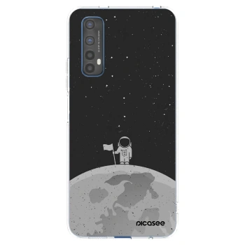 Picasee silikonowe przeźroczyste etui na Realme 7 - Astronaut