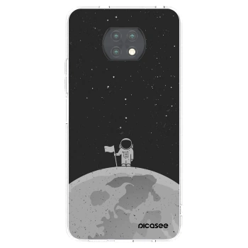 Picasee silikonowe przeźroczyste etui na Xiaomi Redmi Note 9T - Astronaut