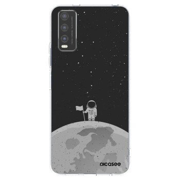 Picasee silikonowe przeźroczyste etui na Vivo Y20s - Astronaut
