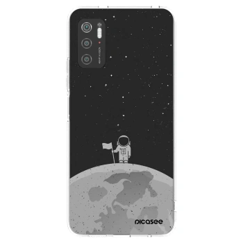 Picasee silikonowe przeźroczyste etui na Xiaomi Poco M3 Pro 5G - Astronaut