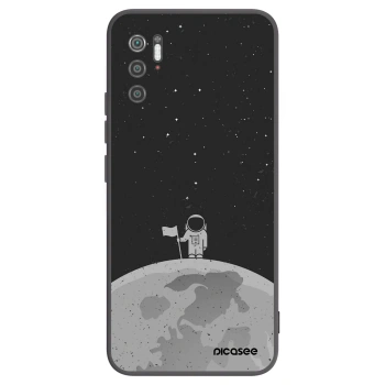 Picasee silikonowe czarne etui na Xiaomi Poco M3 Pro 5G - Astronaut
