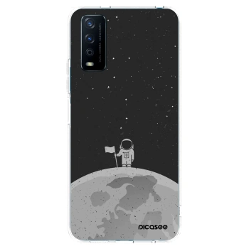 Picasee silikonowe przeźroczyste etui na Vivo Y11s - Astronaut