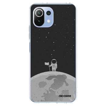 Picasee silikonowe przeźroczyste etui na Xiaomi 11 Lite 5G NE - Astronaut