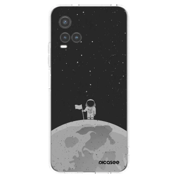 Picasee silikonowe przeźroczyste etui na Vivo Y33s - Astronaut