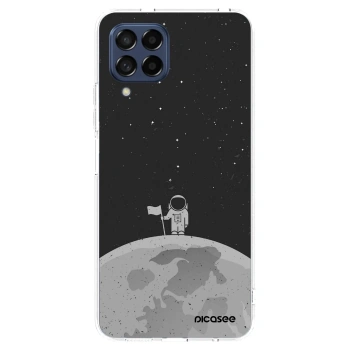 Picasee silikonowe przeźroczyste etui na Samsung Galaxy M53 5G - Astronaut