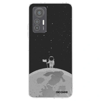Picasee silikonowe przeźroczyste etui na Xiaomi 12 Lite - Astronaut