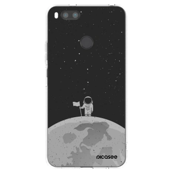 Picasee silikonowe przeźroczyste etui na Xiaomi Redmi A1 - Astronaut