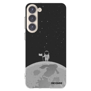 Picasee silikonowe przeźroczyste etui na Samsung Galaxy S23+ 5G - Astronaut