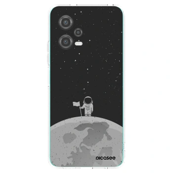Picasee silikonowe przeźroczyste etui na Xiaomi Poco X5 - Astronaut