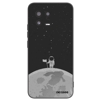 Picasee silikonowe czarne etui na Xiaomi 13 - Astronaut