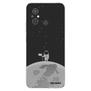 Picasee silikonowe przeźroczyste etui na Xiaomi Redmi 12C - Astronaut