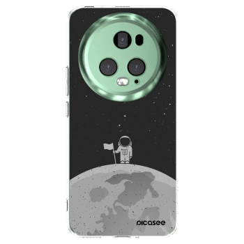 Picasee silikonowe przeźroczyste etui na Honor Magic5 Pro - Astronaut