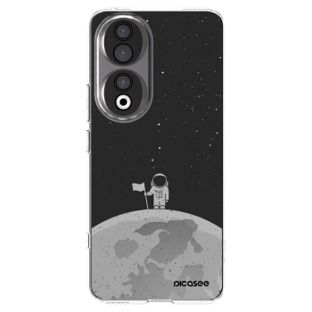 Picasee silikonowe przeźroczyste etui na Honor 90 5G - Astronaut
