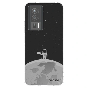 Picasee silikonowe przeźroczyste etui na Xiaomi Poco F5 Pro 5G - Astronaut