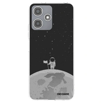 Picasee silikonowe przeźroczyste etui na Xiaomi Redmi 12 5G - Astronaut