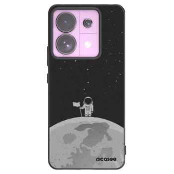 Picasee silikonowe czarne etui na Xiaomi Redmi Note 13 Pro 5G - Astronaut