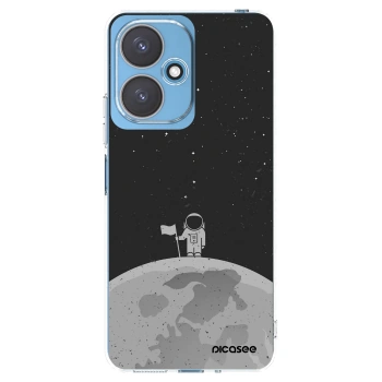 Picasee silikonowe przeźroczyste etui na Xiaomi Redmi 13C 5G - Astronaut