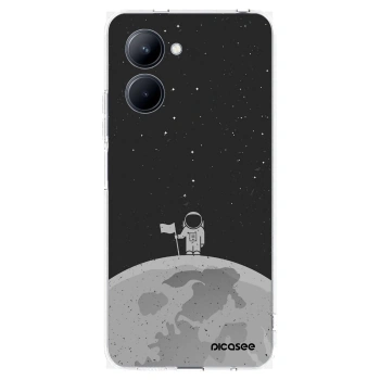 Picasee silikonowe przeźroczyste etui na Realme C33 (2023) - Astronaut