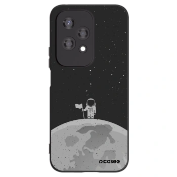 Picasee silikonowe czarne etui na Honor 200 Lite - Astronaut