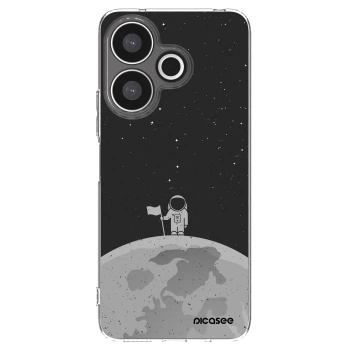 Picasee silikonowe przeźroczyste etui na Xiaomi Redmi 13 4G - Astronaut