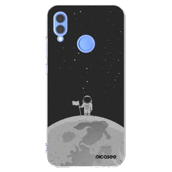 Picasee silikonowe przeźroczyste etui na Honor 10 Lite - Astronaut