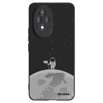 Picasee silikonowe czarne etui na Honor 200 5G - Astronaut