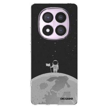 Picasee silikonowe przeźroczyste etui na Xiaomi Redmi Note 14 Pro 5G - Astronaut