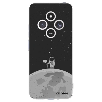 Picasee silikonowe przeźroczyste etui na Xiaomi Redmi 14C - Astronaut