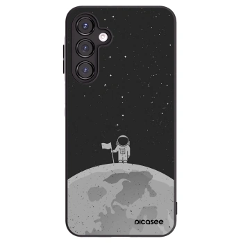 Picasee silikonowe czarne etui na Samsung Galaxy A16 5G - Astronaut