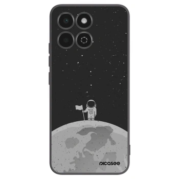 Picasee silikonowe czarne etui na Honor 200 Smart 5G - Astronaut