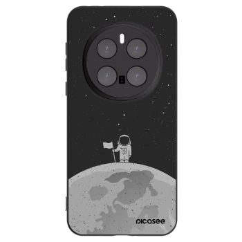 Picasee silikonowe czarne etui na Honor Magic7 Pro 5G - Astronaut