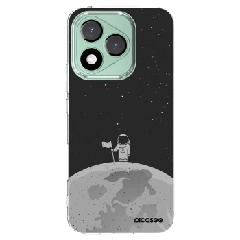 Picasee silikonowe przeźroczyste etui na Honor 400 Lite 5G - Astronaut