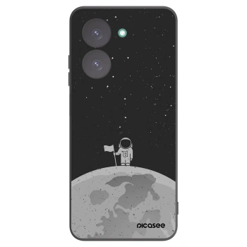 Picasee silikonowe czarne etui na Xiaomi Redmi A5 - Astronaut