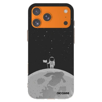 Picasee silikonowe przeźroczyste etui na Apple iPhone 17 Pro Max - Astronaut