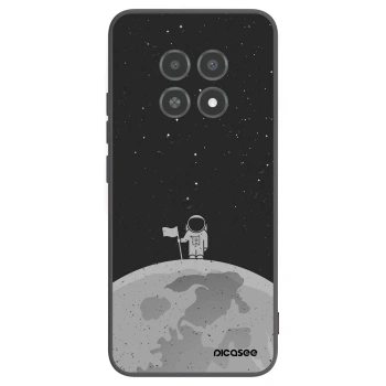 Picasee silikonowe czarne etui na Realme 12X - Astronaut