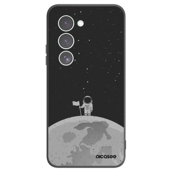 Picasee silikonowe czarne etui na Xiaomi Redmi 15 5G - Astronaut