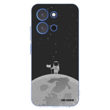 Picasee silikonowe przeźroczyste etui na Xiaomi Redmi 15C 4G - Astronaut