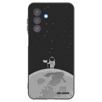 Picasee silikonowe czarne etui na Samsung Galaxy A17 5G - Astronaut
