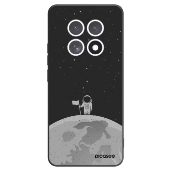 Picasee silikonowe czarne etui na Xiaomi Redmi Note 15 4G - Astronaut