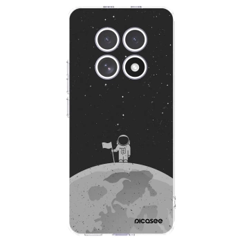 Picasee silikonowe przeźroczyste etui na Xiaomi Redmi Note 15 4G - Astronaut