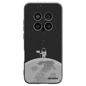 Picasee silikonowe czarne etui na Honor Magic8 Pro 5G - Astronaut