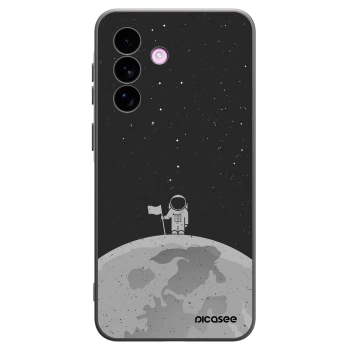 Picasee silikonowe czarne etui na Samsung Galaxy A57 5G - Astronaut