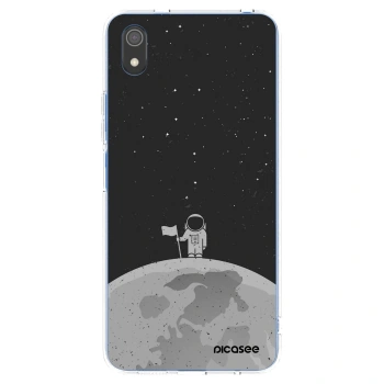 Picasee silikonowe przeźroczyste etui na Xiaomi Redmi 7A - Astronaut
