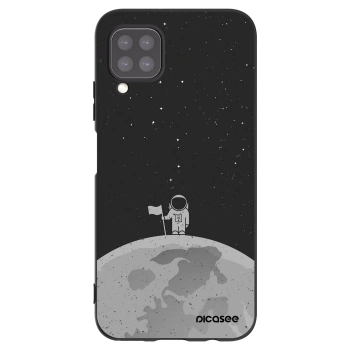 Picasee silikonowe czarne etui na Huawei P40 Lite - Astronaut