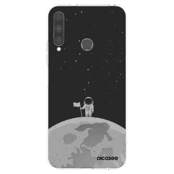 Picasee silikonowe przeźroczyste etui na Huawei P40 Lite E - Astronaut