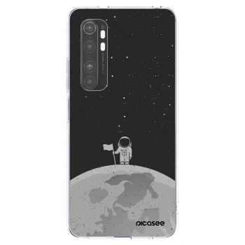 Picasee silikonowe przeźroczyste etui na Xiaomi Mi Note 10 Lite - Astronaut